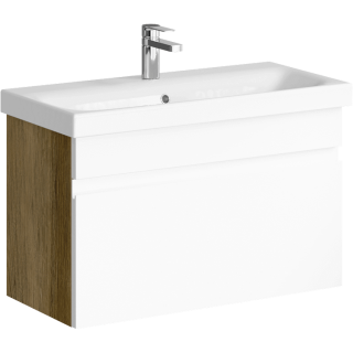 Подвесная тумба под раковину Aqwella Smart SRT0108DB 80 см